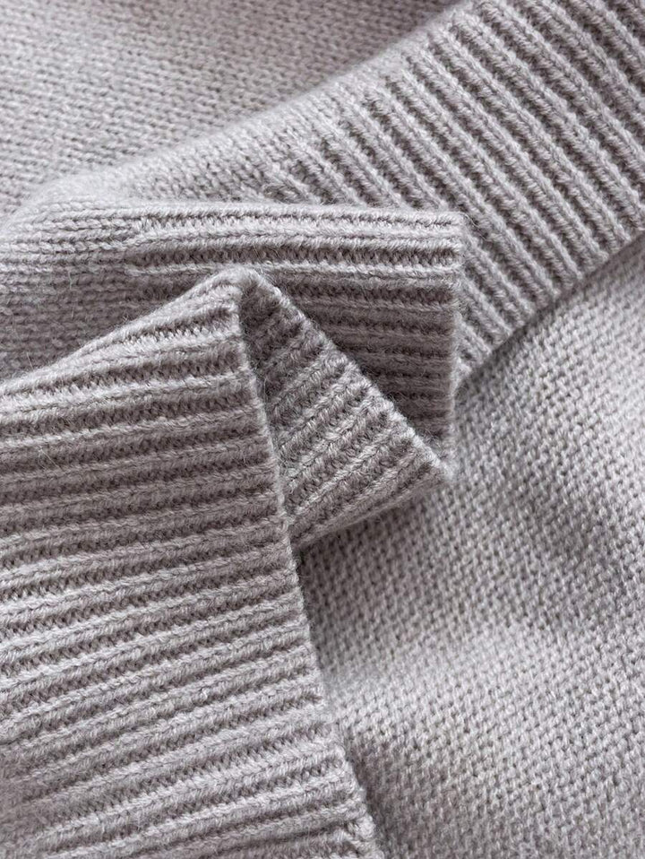 Lace-Up V-Neck Sweater – LIMITED STOCK