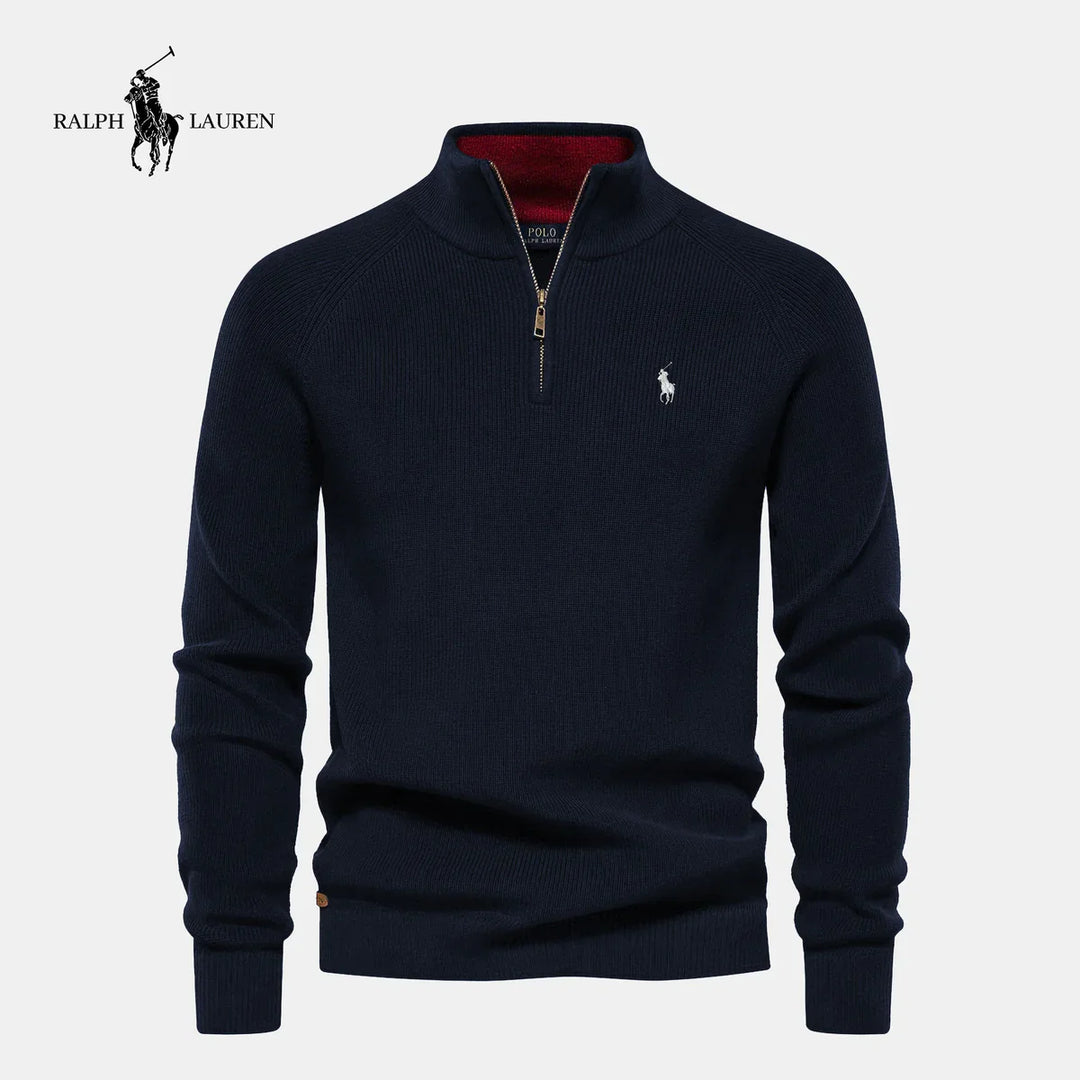 Half-Zip Pullover Sweater