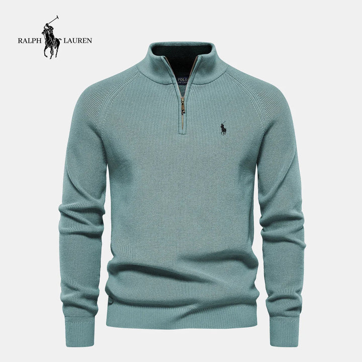 Half-Zip Pullover Sweater
